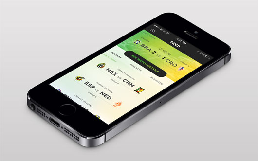 Football App Designs