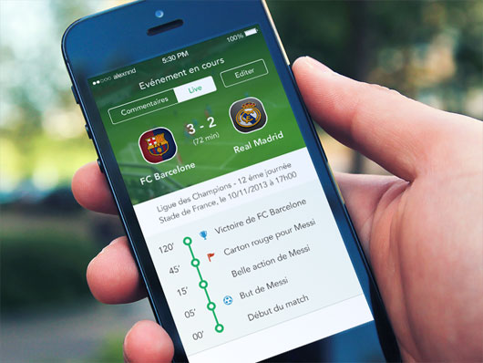 Football App Designs