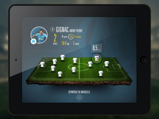 Football App Designs