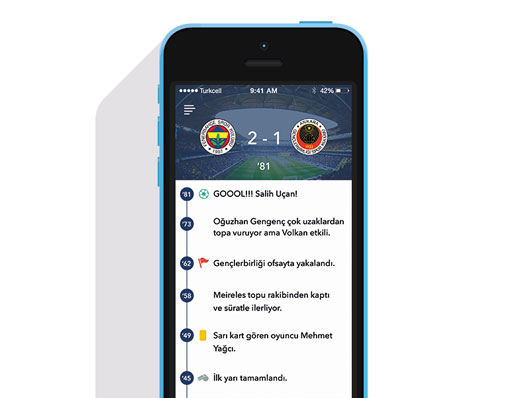 Football App Designs