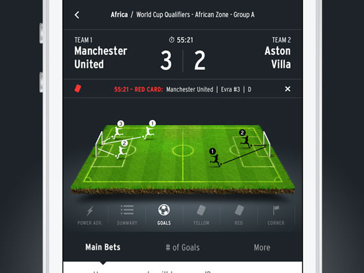 Football App Designs