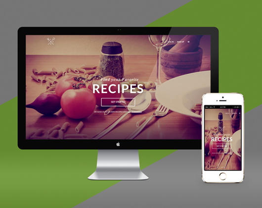 Free HTML Fudi Landing Page