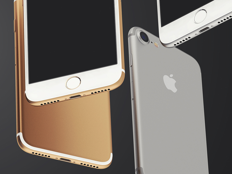 Free iPhone 7 UI Mockup PSD by mysuperproject Free iPhone 7 UI Mockup PSD by mysuperproject