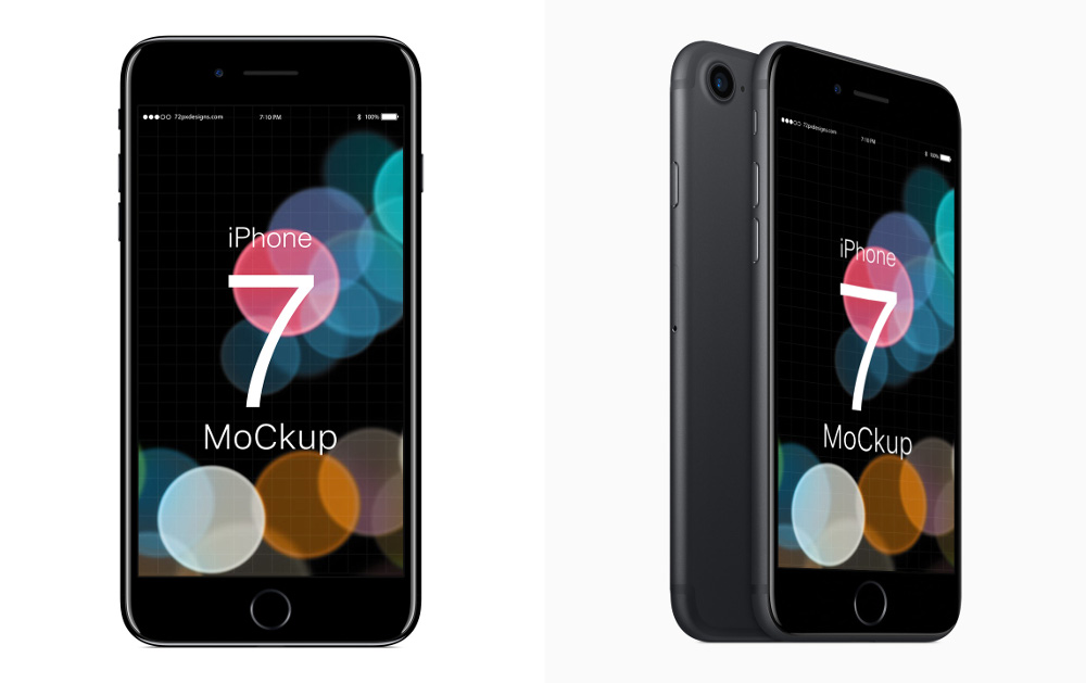Free PSD: iPhone 7 Mockup by Samat Odedara Free PSD: iPhone 7 Mockup by Samat Odedara