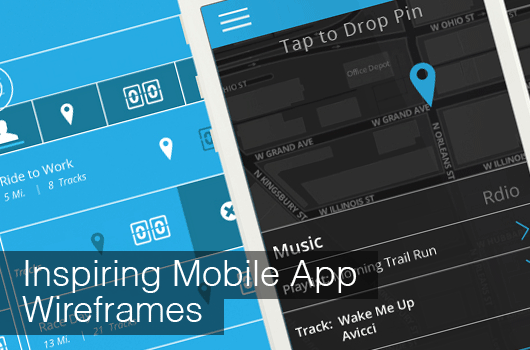 Mobile App Wireframes