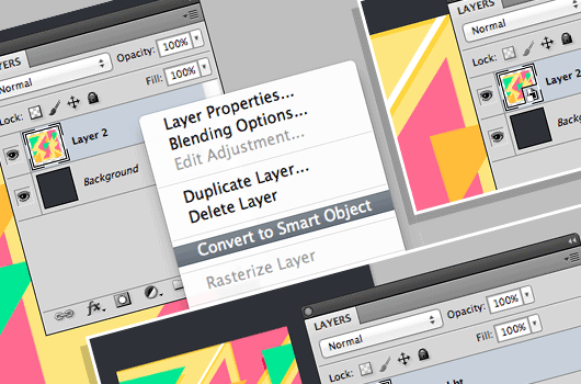 How To Photoshop Smart Object