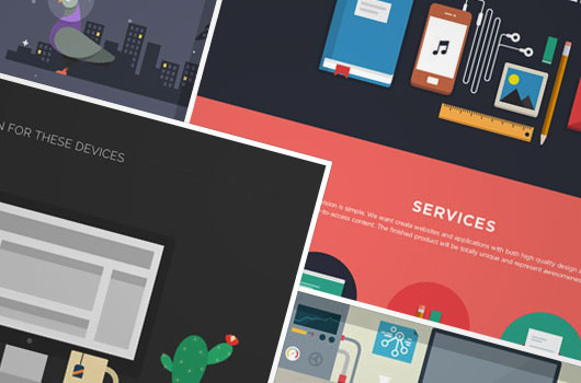 Flat Portfolio Websites