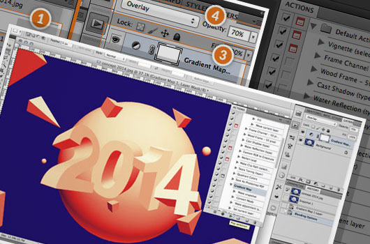 Using Photoshop Actions