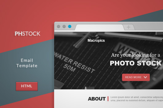 Free HTML Email Template