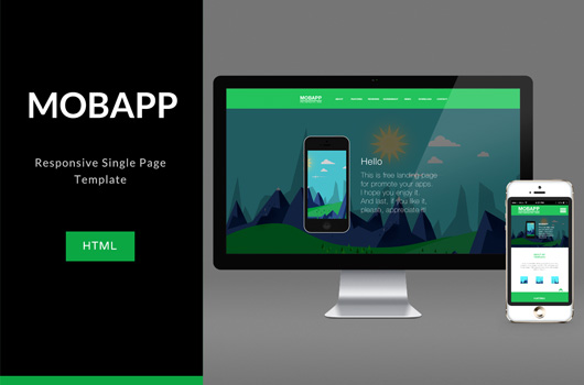 Free HTML Landing Page
