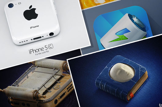 Mobile App UI and Icon Designs
