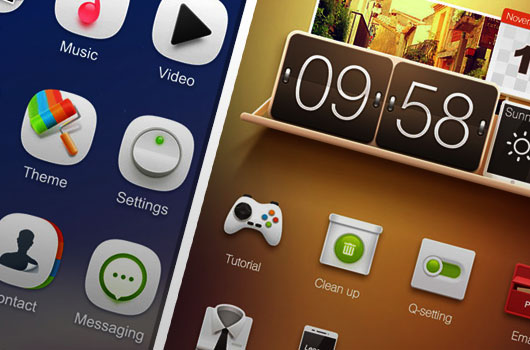 App Icons Mobile UI Designs
