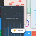 Fitness App UI Kit (Sketch)