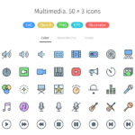 Multimedia – Pioneer Icons
