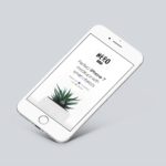 HERO iPhone 7 Silver Mockup Demo
