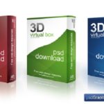 3D Software Box Mockup