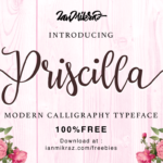 Priscilla Script Free Typeface