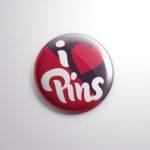 Button Badge Pin PSD Mockup