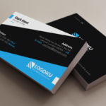 Free Corporate Business Card Template (Vertical & Horizontal)