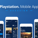 Playstation App Redesign – Free UI Kit (.Sketch)