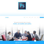 Cobrainer Landing Page PSD Template