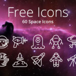 60 Free Space iOS Icons