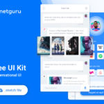 Conversational UI Free Kit (.Sketch)