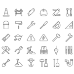 Free 50 Construction Icons (AI, EPS, Sketch, PNG)