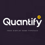 Quantify v2 Free Typeface