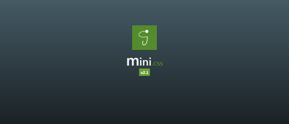 Best CSS Frameworks 2017 - Mini.css
