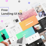 Free Landing UI Kit (PSD)