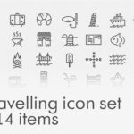 Travelling Icon Set – Free Download