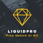 LiquidPro UI Kit (Sketch)