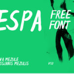 Espa Free Brush Font