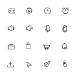 Free 90 Essential Icons (AI, EPS, SVG, PDF and PSD)