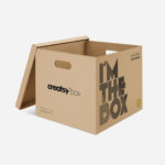 Moving Box PSD Mockup
