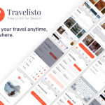 Travelisto UI Kit (Sketch)
