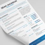 FREE: Malist Resume Template + Cover Letter (PSD)