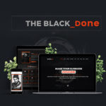 The Black Done – Free One Page Portfolio