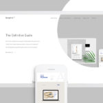 Minimalistic Website Template (PSD)