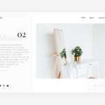 Minimal Website Concept (.Sketch)