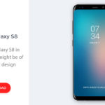 Free Samsung Galaxy S8 Vector (AI, EPS)