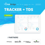 AdsBridge Free Landing Page PSD