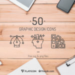 50 High-Quality Graphic Design Icons (SVG, PNG)