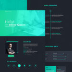 ComeOut – Free Portfolio CV/Resume PSD Template