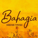 Bahagia Typeface – Free Download