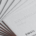 Business Card Brand Mockup – Free PSD