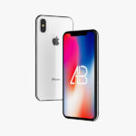 Floating iPhone X Mockups Vol. 2