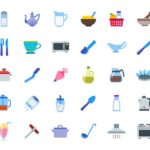 Free 50 Kitchen Icons (PNG, SVG, EPS)