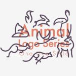 Line Animals Logo Bundle (8 Logos, PSD, EPS)